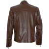 Steve McQueen Legends Gulf Le Man Firestone Heuer Brown Premium Leather Jacket